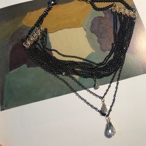 Free People hanging jewel statement chocker
